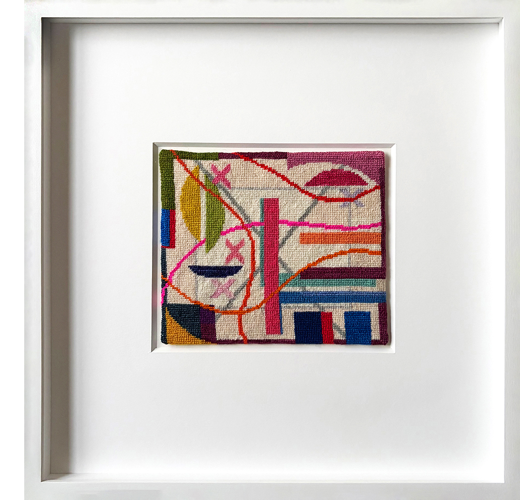 abstract needlework