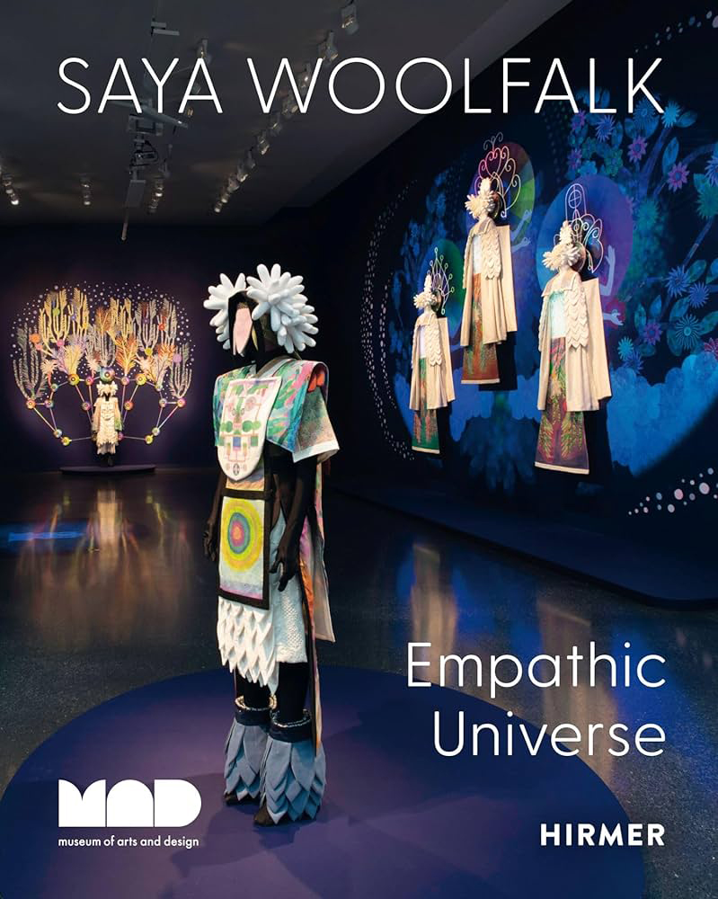 Cover for Saya Woolfalk's Empathic Universe catalog at the museum of arts and design